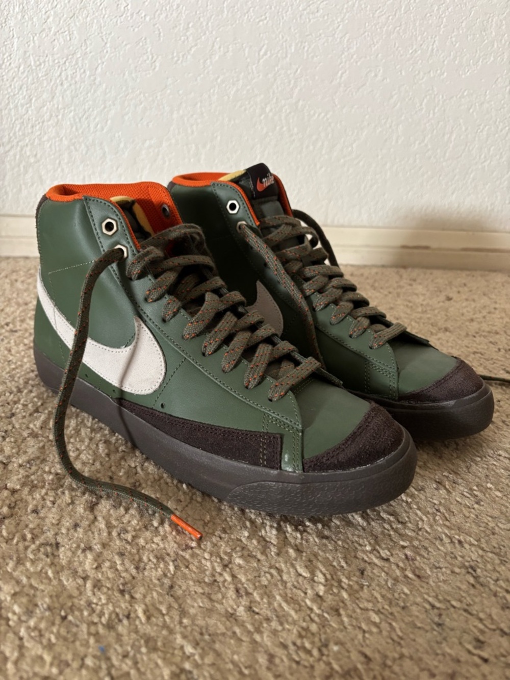 Nike Blazer Mid '77 Vintage 'Army Olive' (Size 10.5)